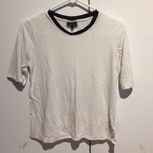 White See-Through Tee